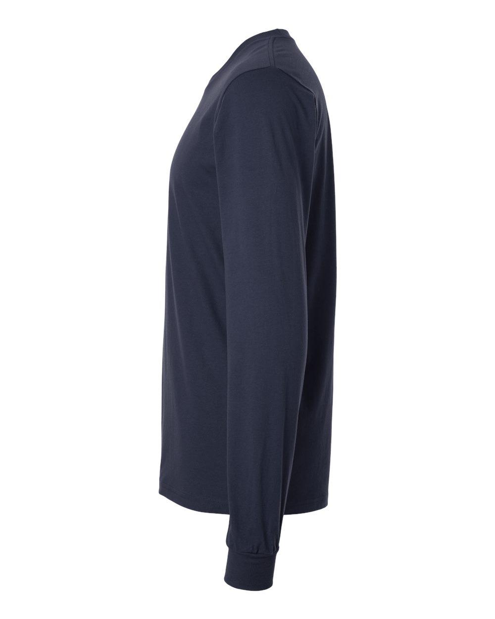 American Apparel Unisex Fine Jersey Long Sleeve Tee - 2007 - 2007W Navy