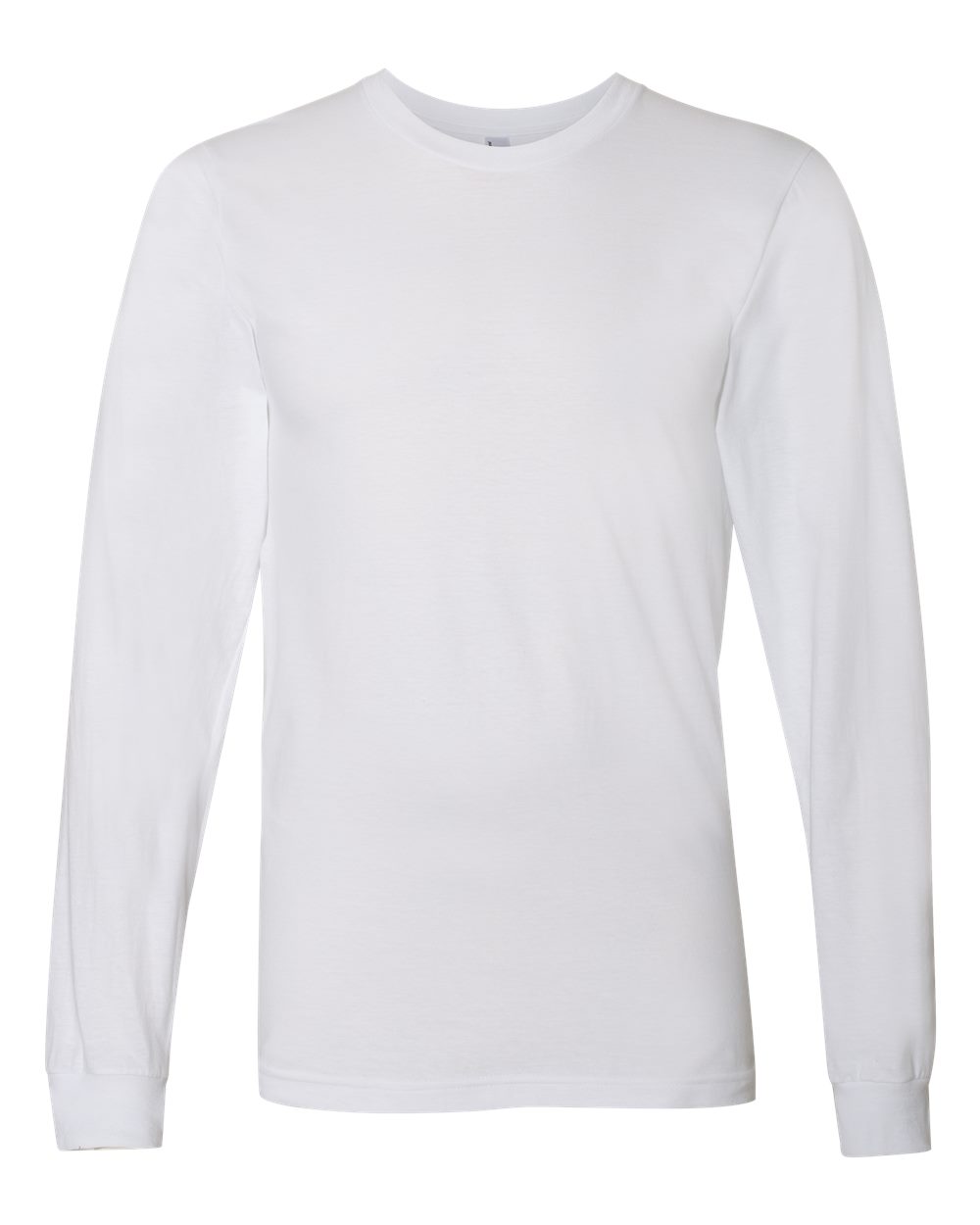 American Apparel Unisex Fine Jersey Long Sleeve Tee - 2007 - 2007W White