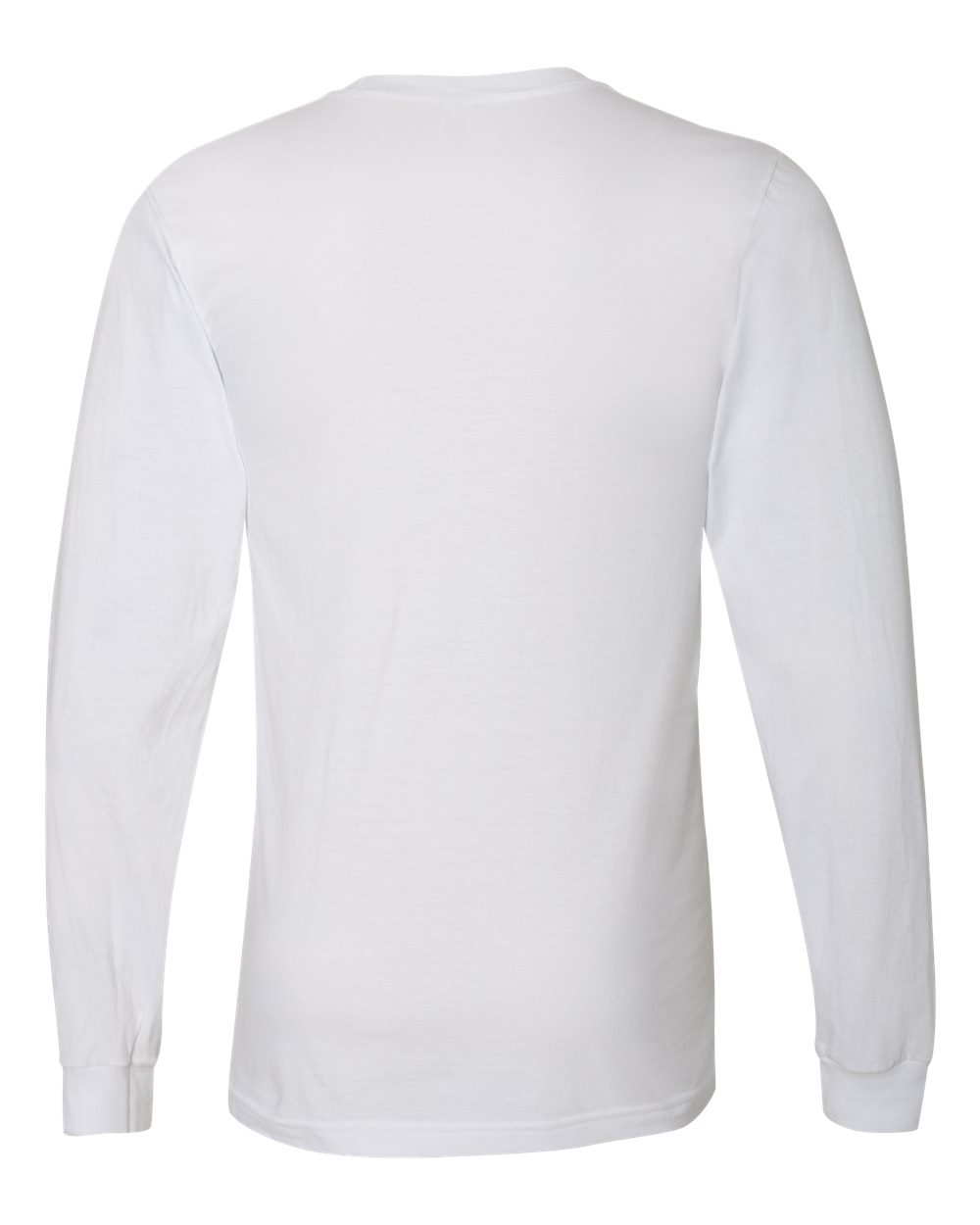 American Apparel Unisex Fine Jersey Long Sleeve Tee - 2007 - 2007W White