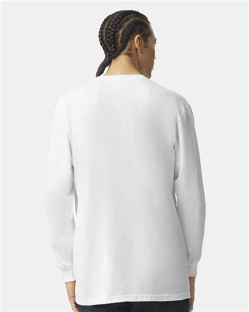 American Apparel Unisex Fine Jersey Long Sleeve Tee - 2007 - 2007W White
