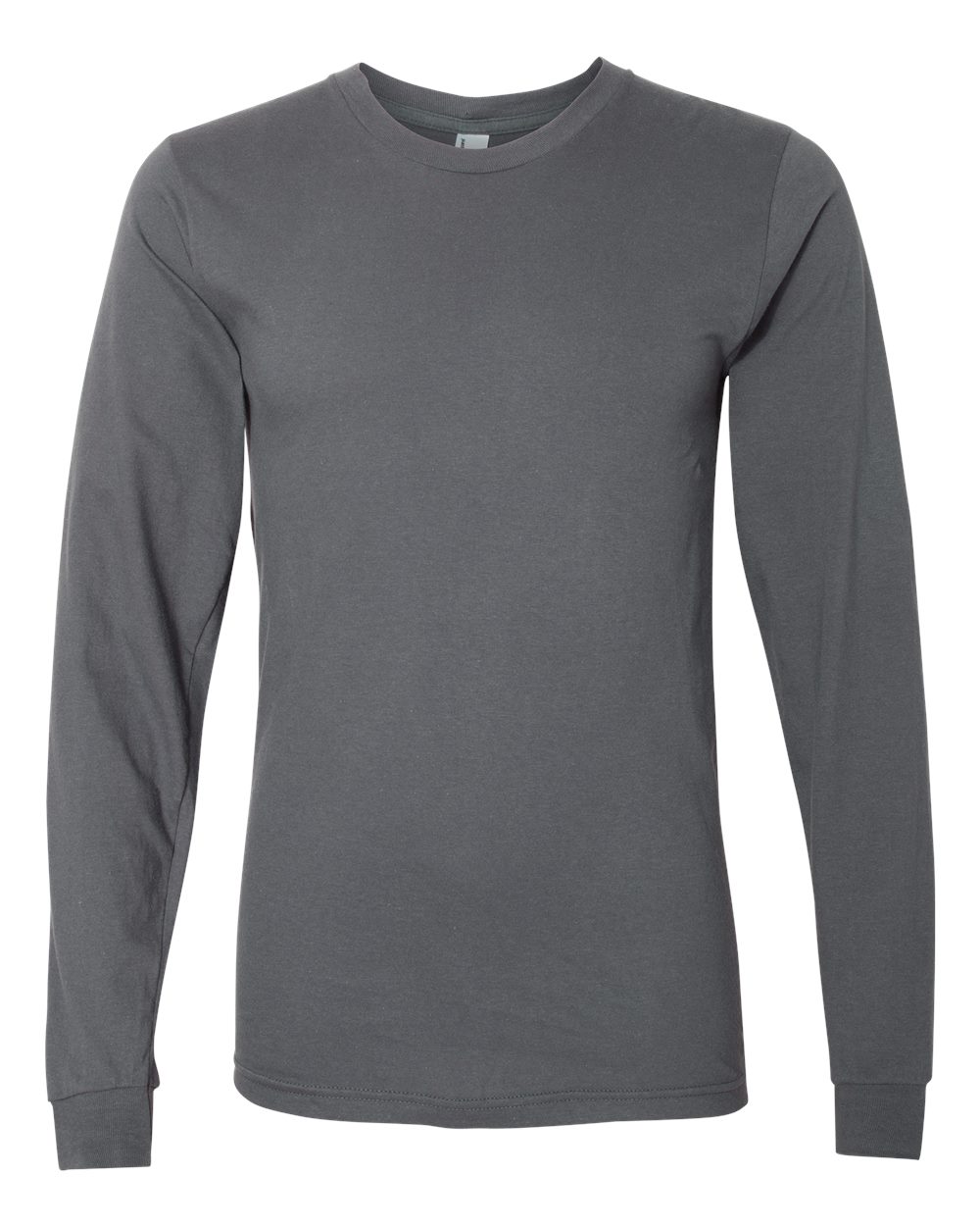American Apparel Unisex Fine Jersey Long Sleeve Tee - 2007 - 2007W Asphalt