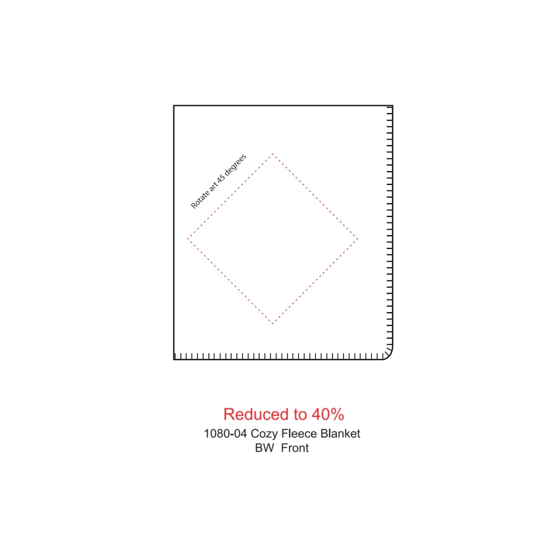 Cozy Fleece Blanket - 1080-04 Black