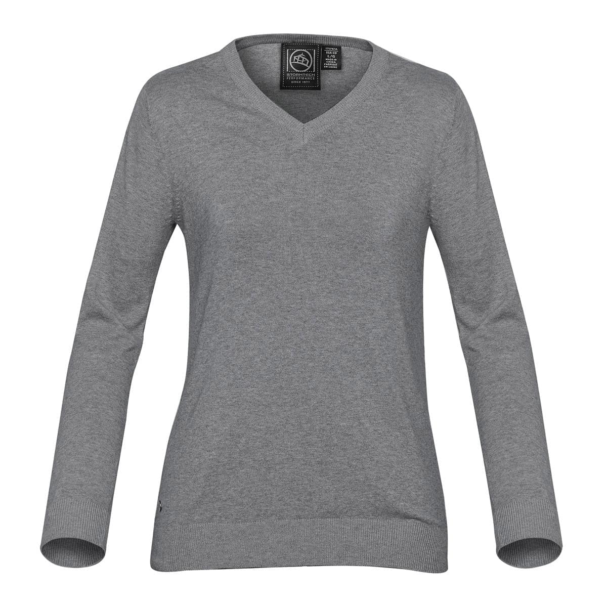 Stormtech Stormtech Women's Laguna V-Neck Sweater - SVN-1W GREY HEATHER