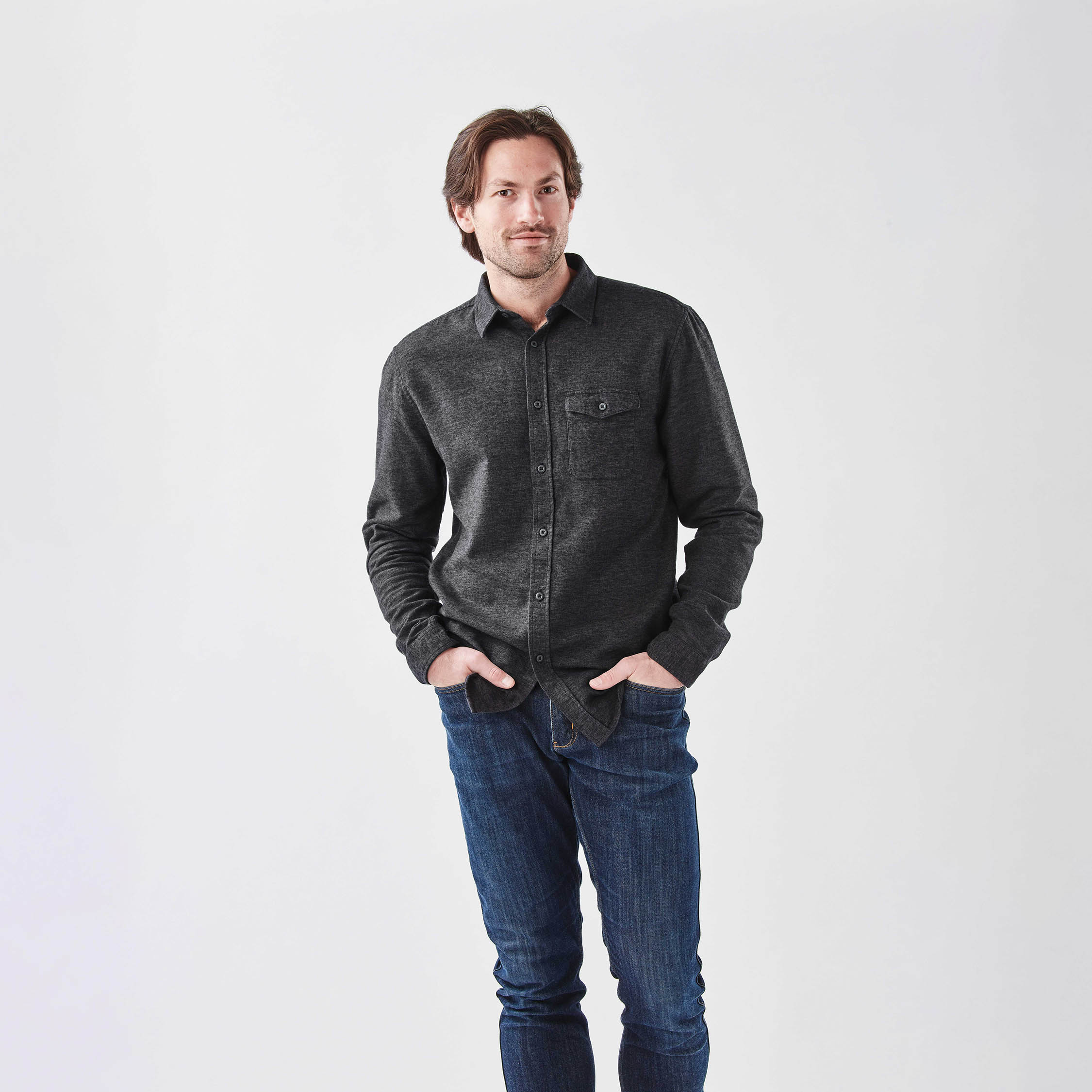 Stormtech Stormtech Men's Dockyard Long Sleeve Twill Shirt - SXW-1 