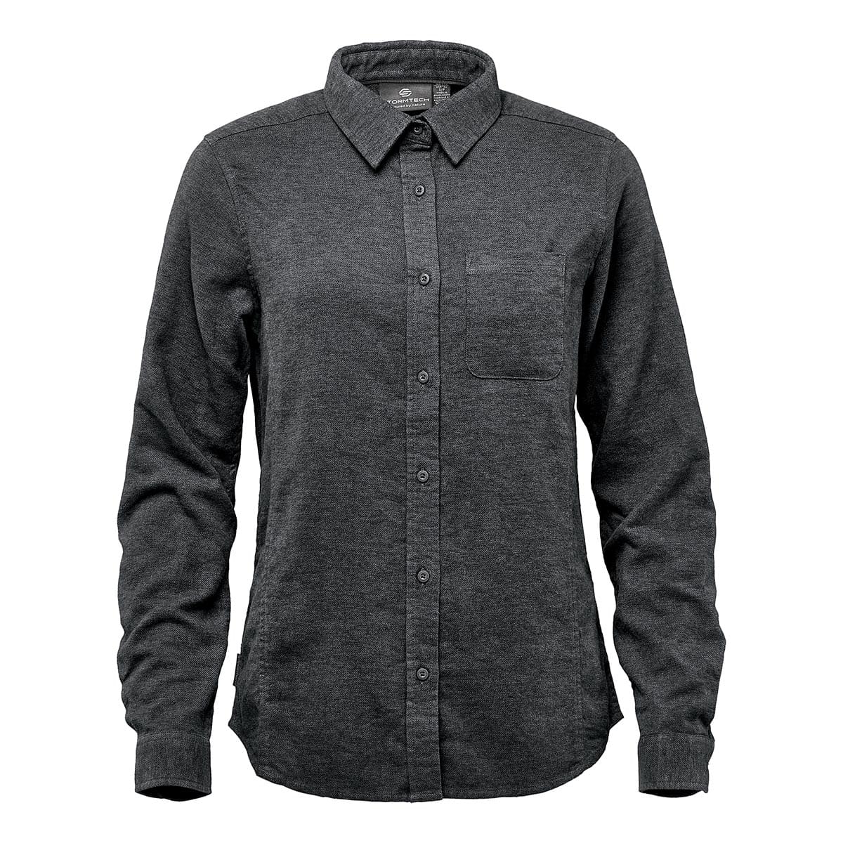 Stormtech Stormtech Women's Dockyard Long Sleeve Twill Shirt - SXW-1W GRAPHITE