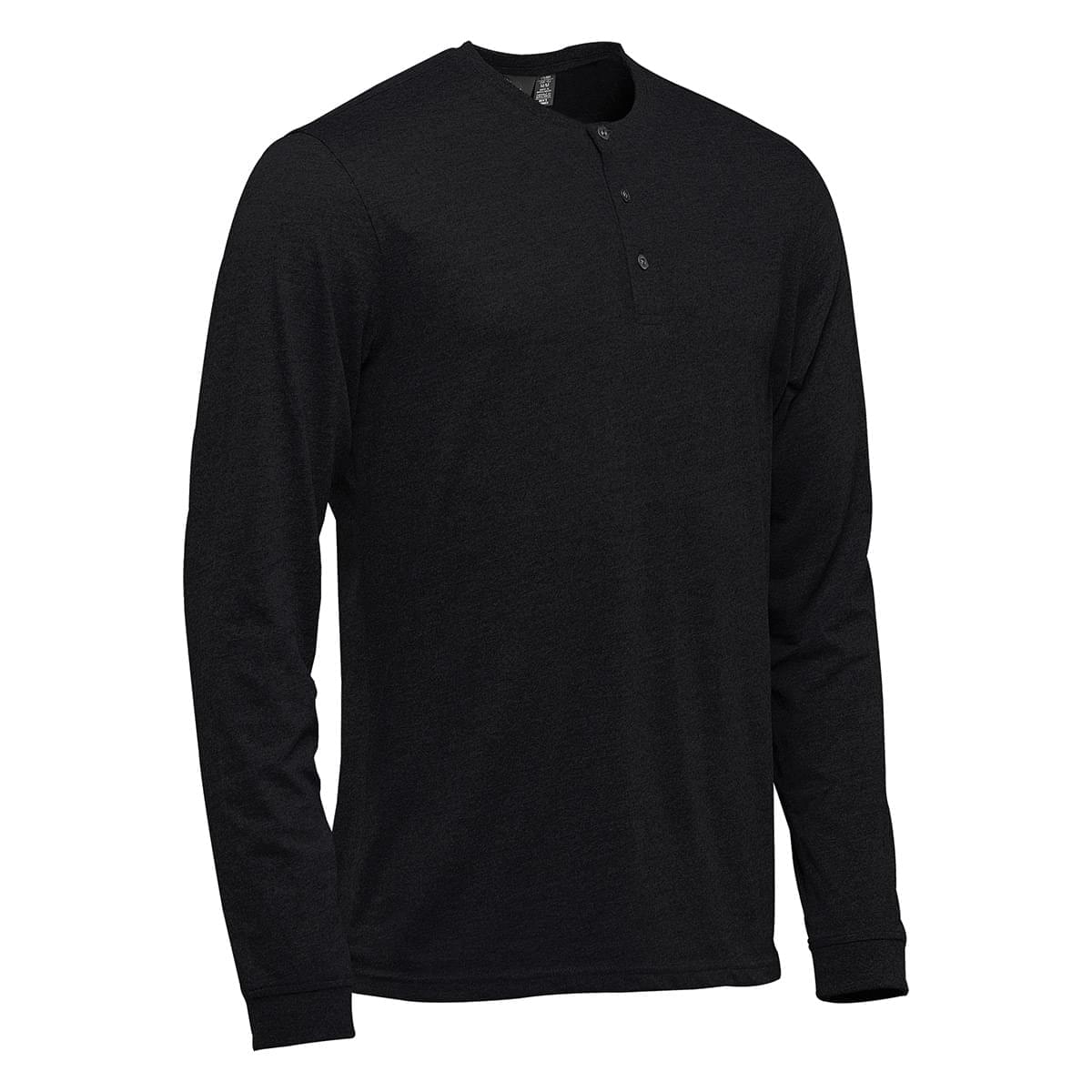 Stormtech Stormtech Men's Torcello Long Sleeve Henley - TGH-1 BLACK