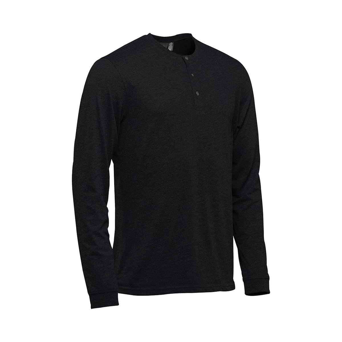 Stormtech Stormtech Men's Torcello Long Sleeve Henley - TGH-1 BLACK