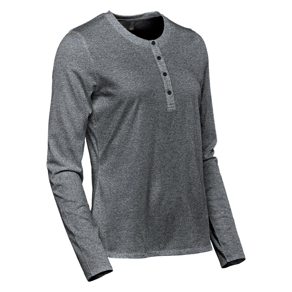 Stormtech Stormtech Women's Torcello Long Sleeve Henley - TGH-1W GRAPHITE HEATHER