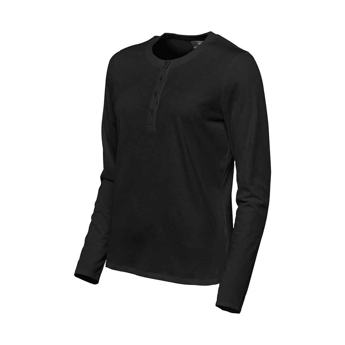 Stormtech Stormtech Women's Torcello Long Sleeve Henley - TGH-1W BLACK