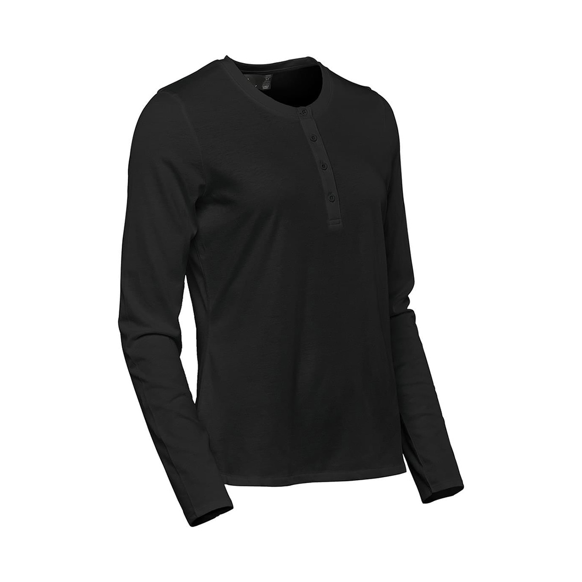 Stormtech Stormtech Women's Torcello Long Sleeve Henley - TGH-1W BLACK