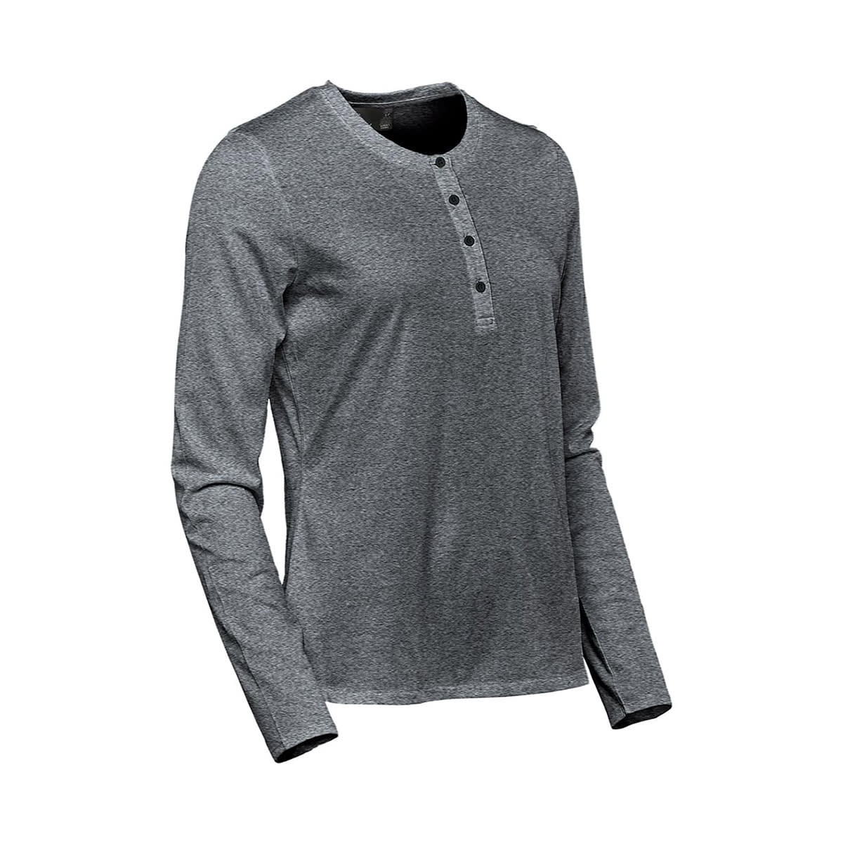 Stormtech Stormtech Women's Torcello Long Sleeve Henley - TGH-1W GRAPHITE HEATHER