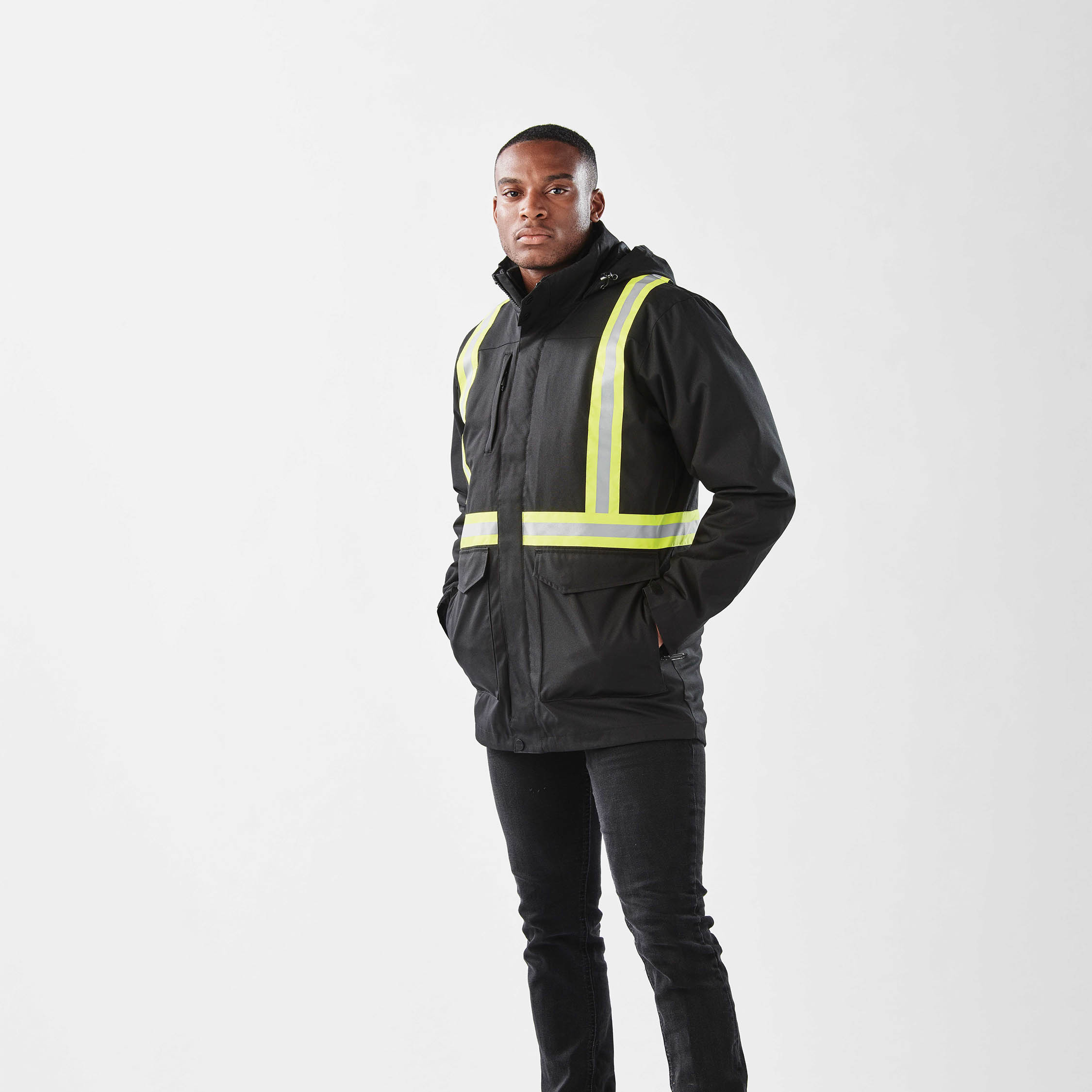 Stormtech Stormtech Men's Vortex HD 3-in-1 Reflective Parka - TPX-3R 