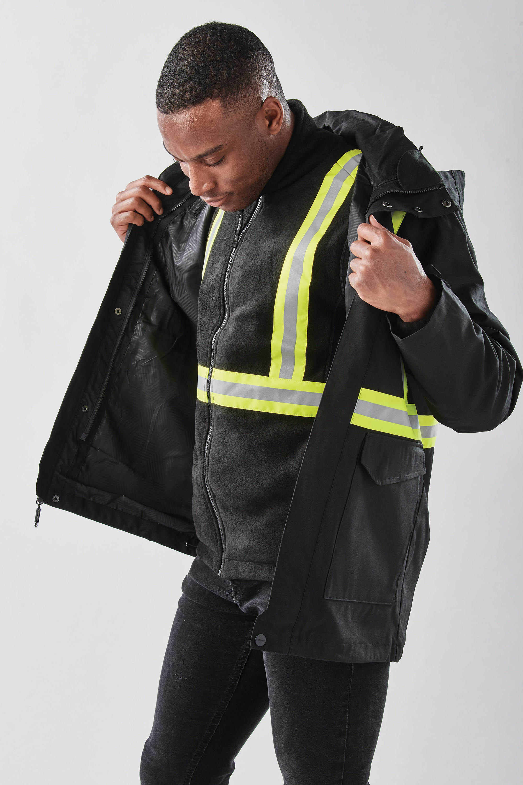Stormtech Stormtech Men's Vortex HD 3-in-1 Reflective Parka - TPX-3R 