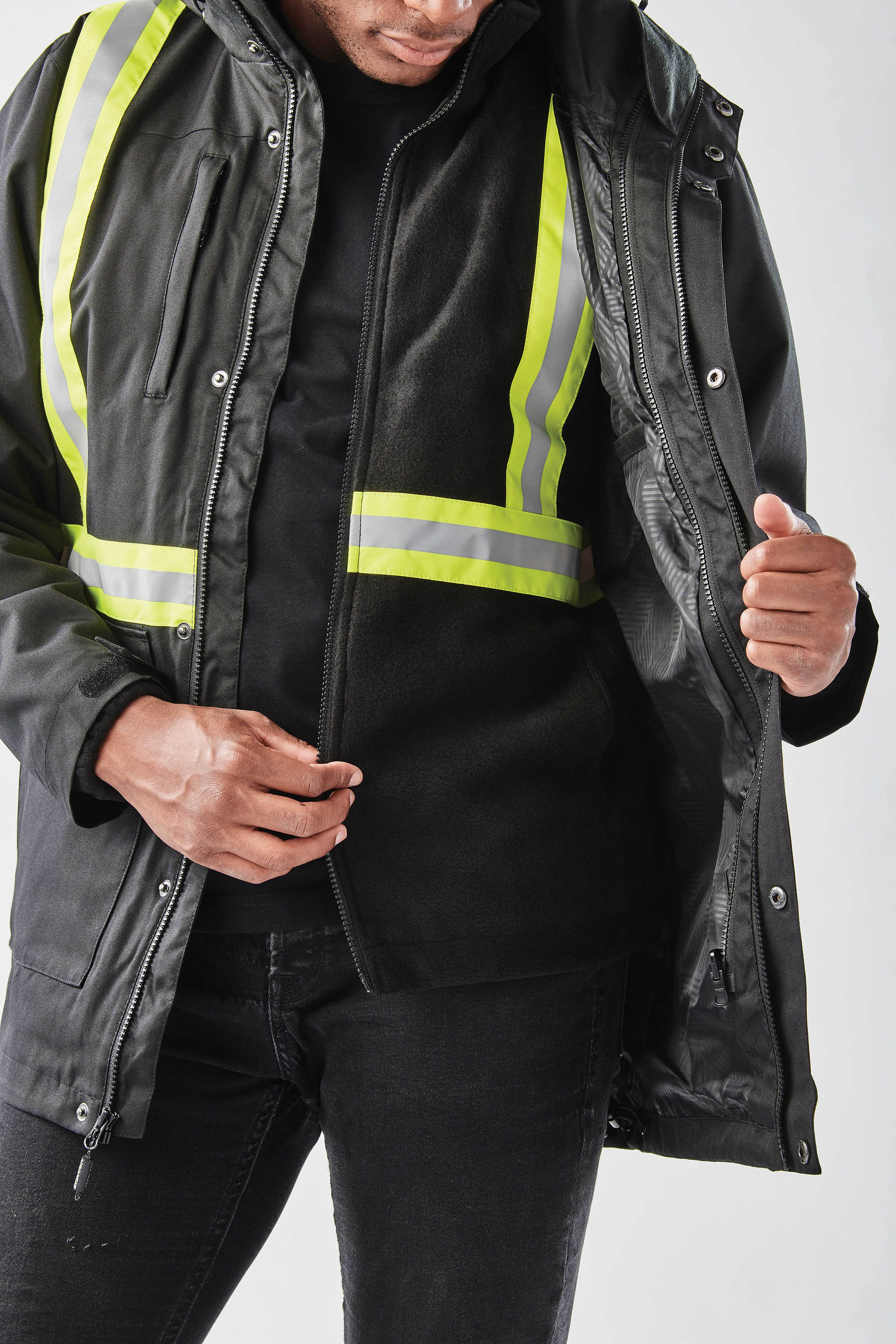 Stormtech Stormtech Men's Vortex HD 3-in-1 Reflective Parka - TPX-3R 