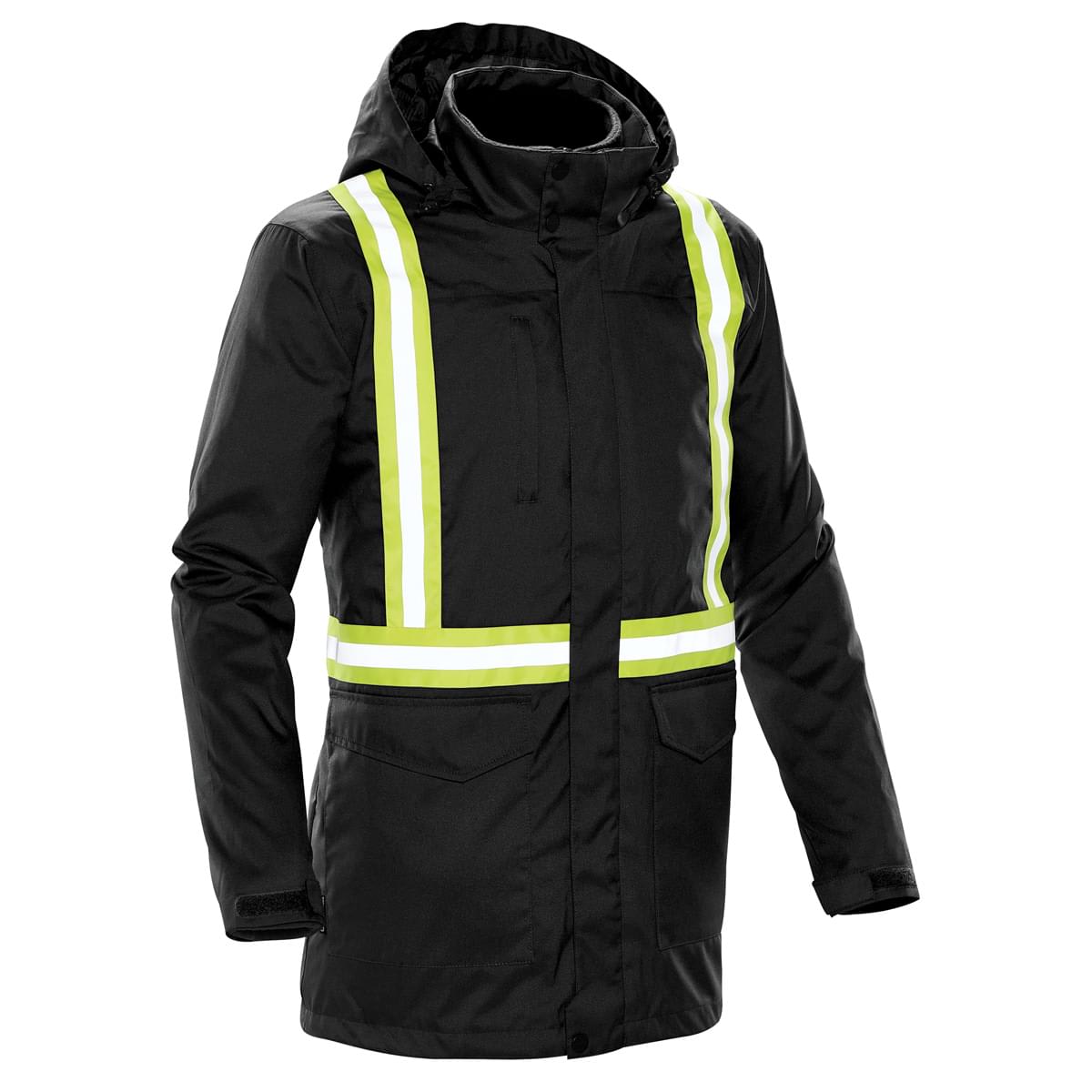 Stormtech Stormtech Men's Vortex HD 3-in-1 Reflective Parka - TPX-3R BLACK