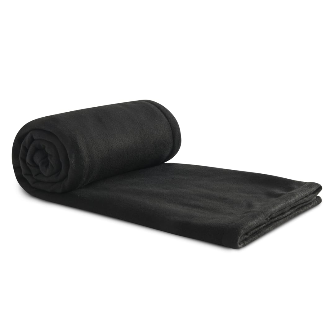 Fleece-Sherpa Blanket - 1080-34 Black