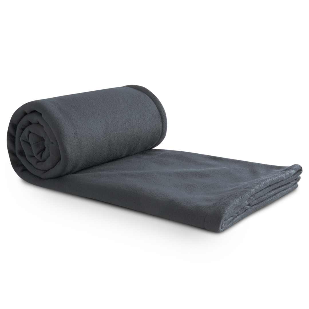 Fleece-Sherpa Blanket - 1080-34 Blue