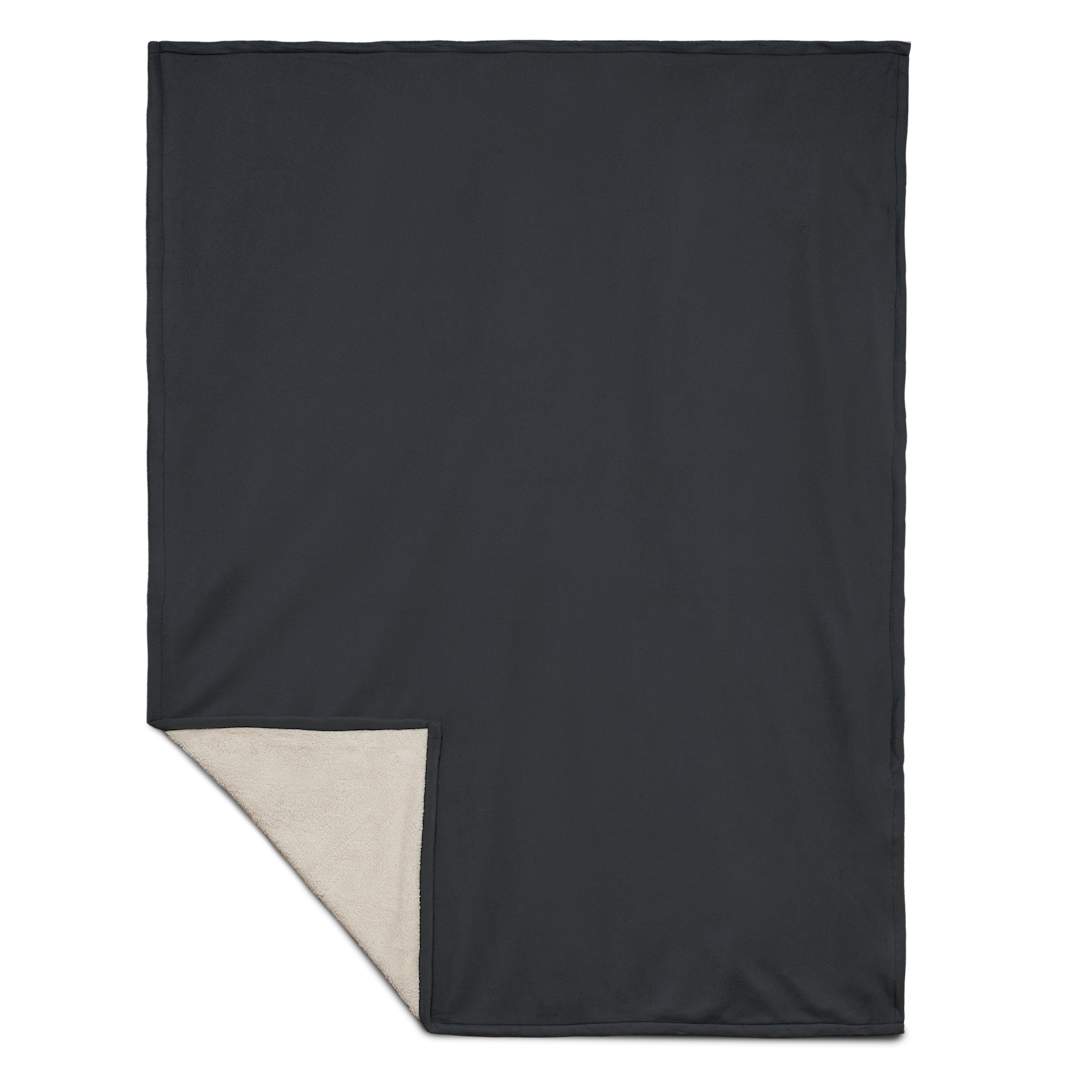 Fleece-Sherpa Blanket - 1080-34 Blue