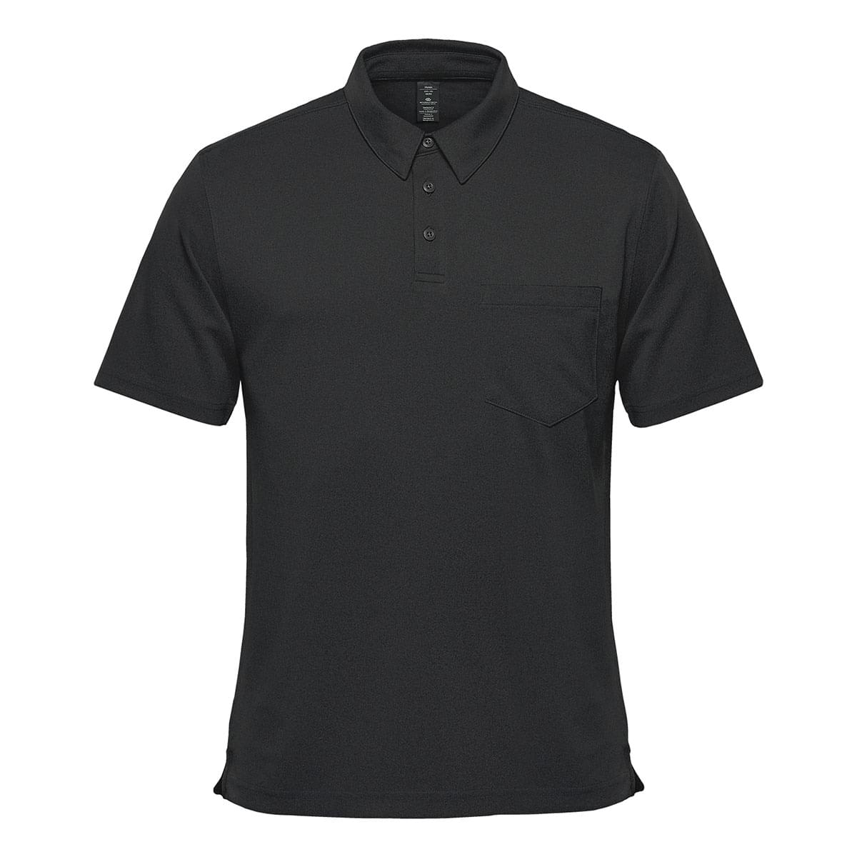 Stormtech Stormtech Men's Dockyard Performance Short Sleeve Polo - VLX-1 BLACK