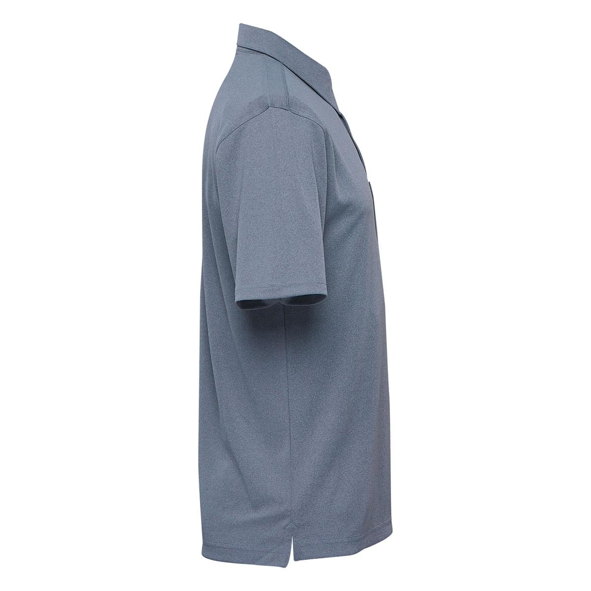 Stormtech Stormtech Men's Dockyard Performance Short Sleeve Polo - VLX-1 NAVY HEATHER