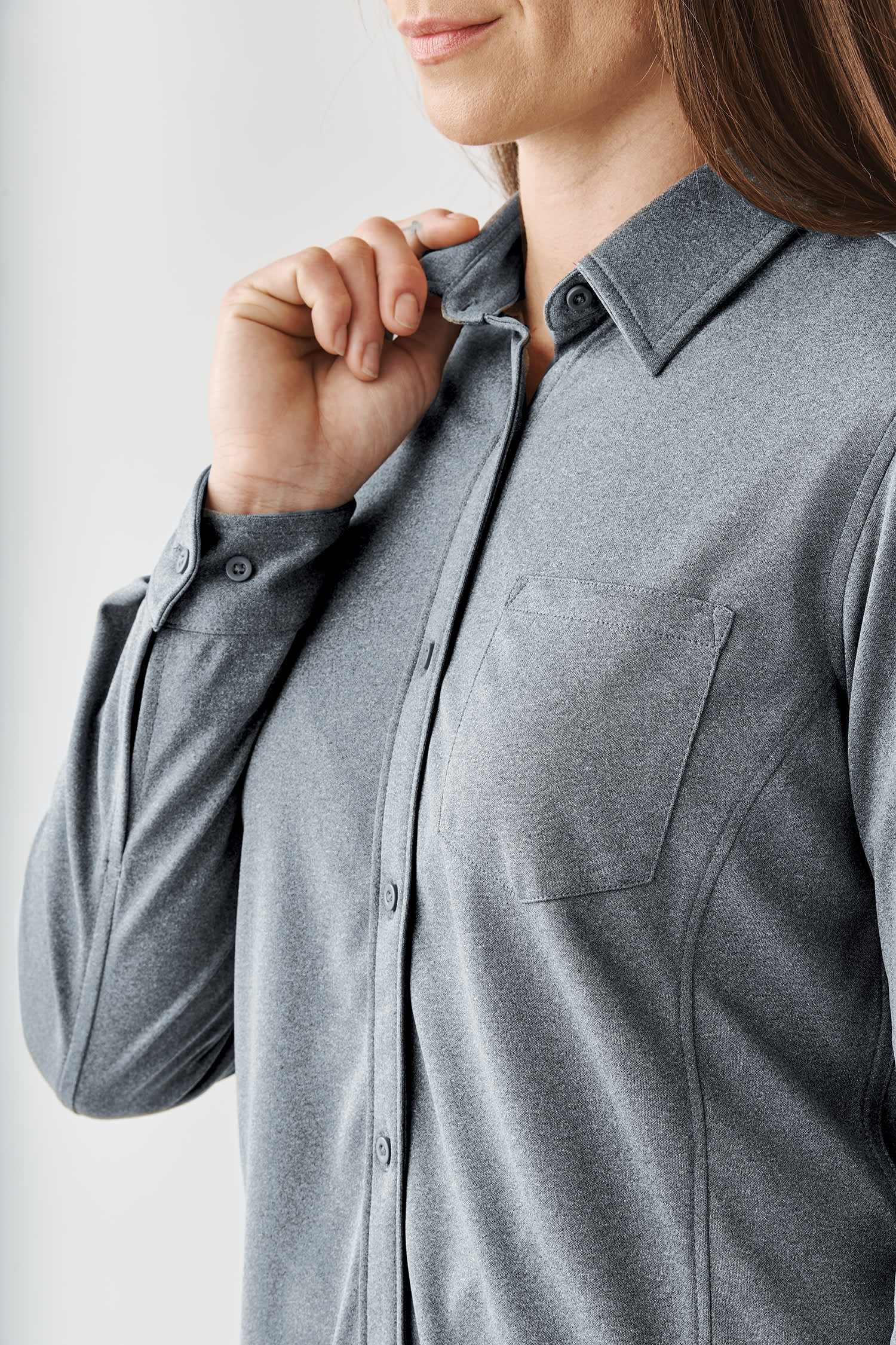 Stormtech Stormtech Women's Montauk Long Sleeve Shirt - VLX-3W 