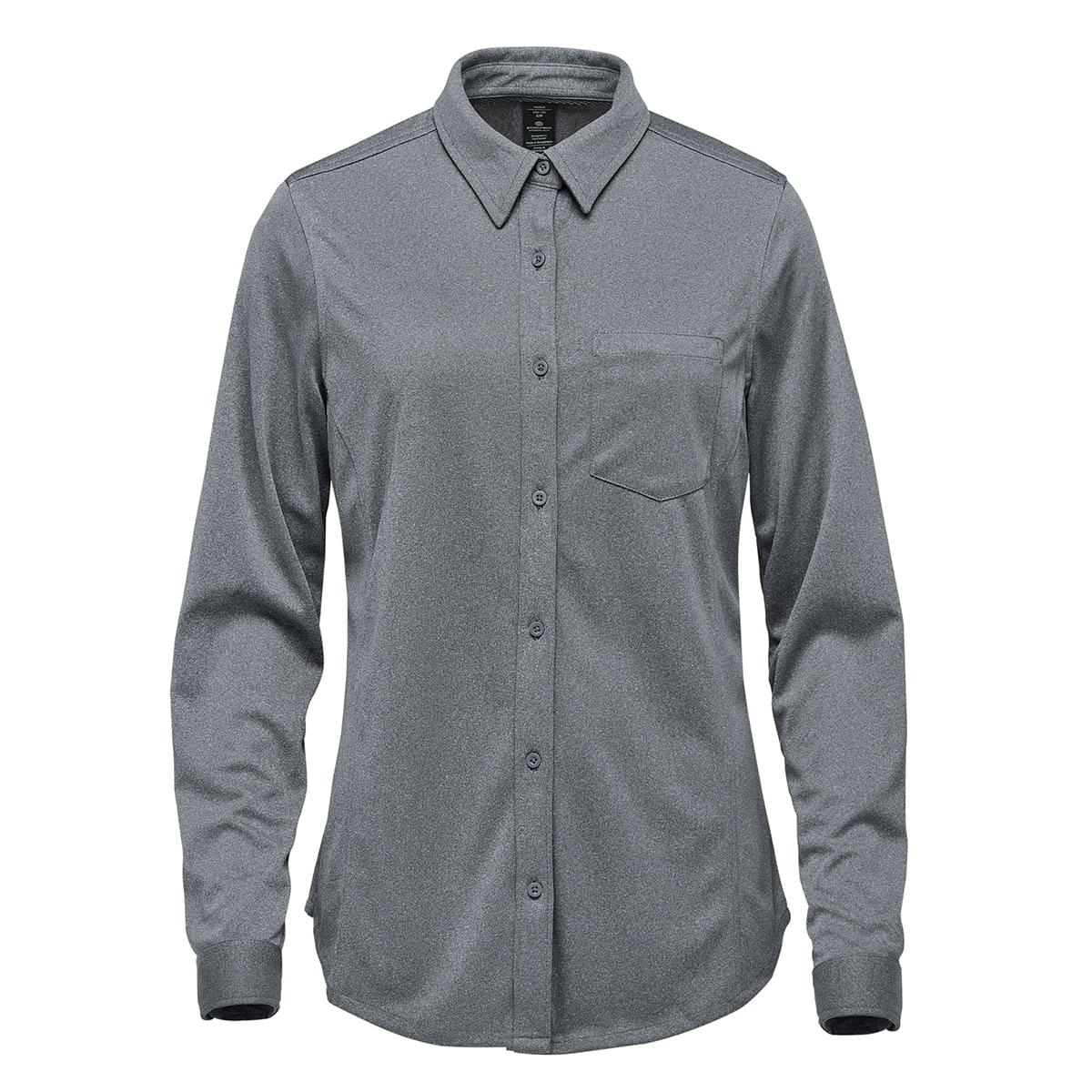 Stormtech Stormtech Women's Montauk Long Sleeve Shirt - VLX-3W DOLPHIN HEATHER