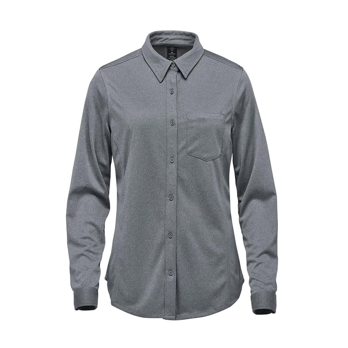 Stormtech Stormtech Women's Montrose L/S Shirt - VLX-3W DOLPHIN HEATHER