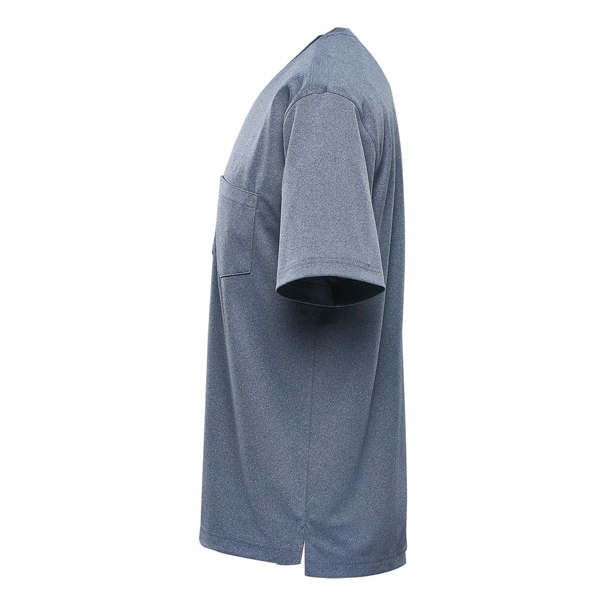 Stormtech Stormtech Men's Dockyard Performance Short Sleeve Tee - VRX-1 NAVY HEATHER