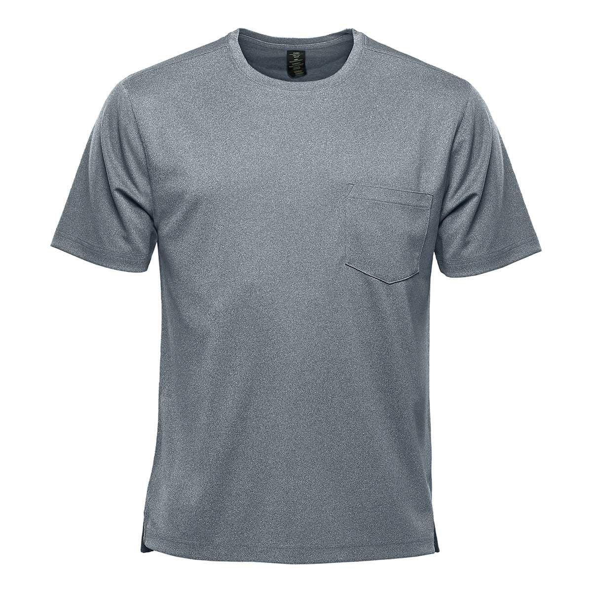 Stormtech Stormtech Men's Dockyard Performance Short Sleeve Tee - VRX-1 DOLPHIN HEATHER