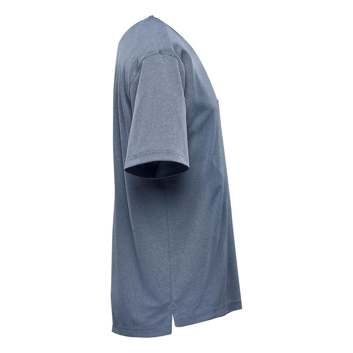 Stormtech Stormtech Men's Dockyard Performance Short Sleeve Tee - VRX-1 NAVY HEATHER