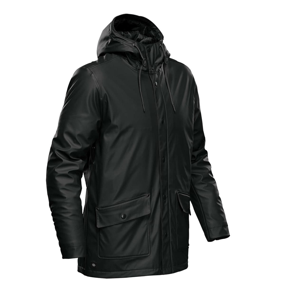 Stormtech Stormtech Men's Waterfall Insulated Rain Jacket - WRB-3 BLACK