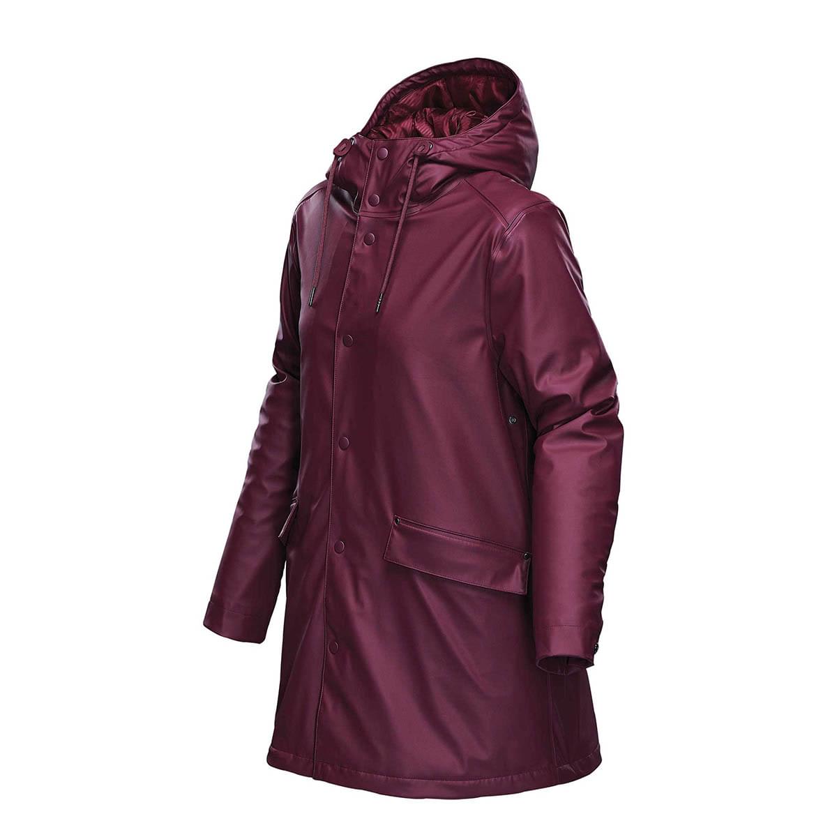 Stormtech Stormtech Women's Waterfall Insulated Rain Jacket - WRB-3W BURGUNDY