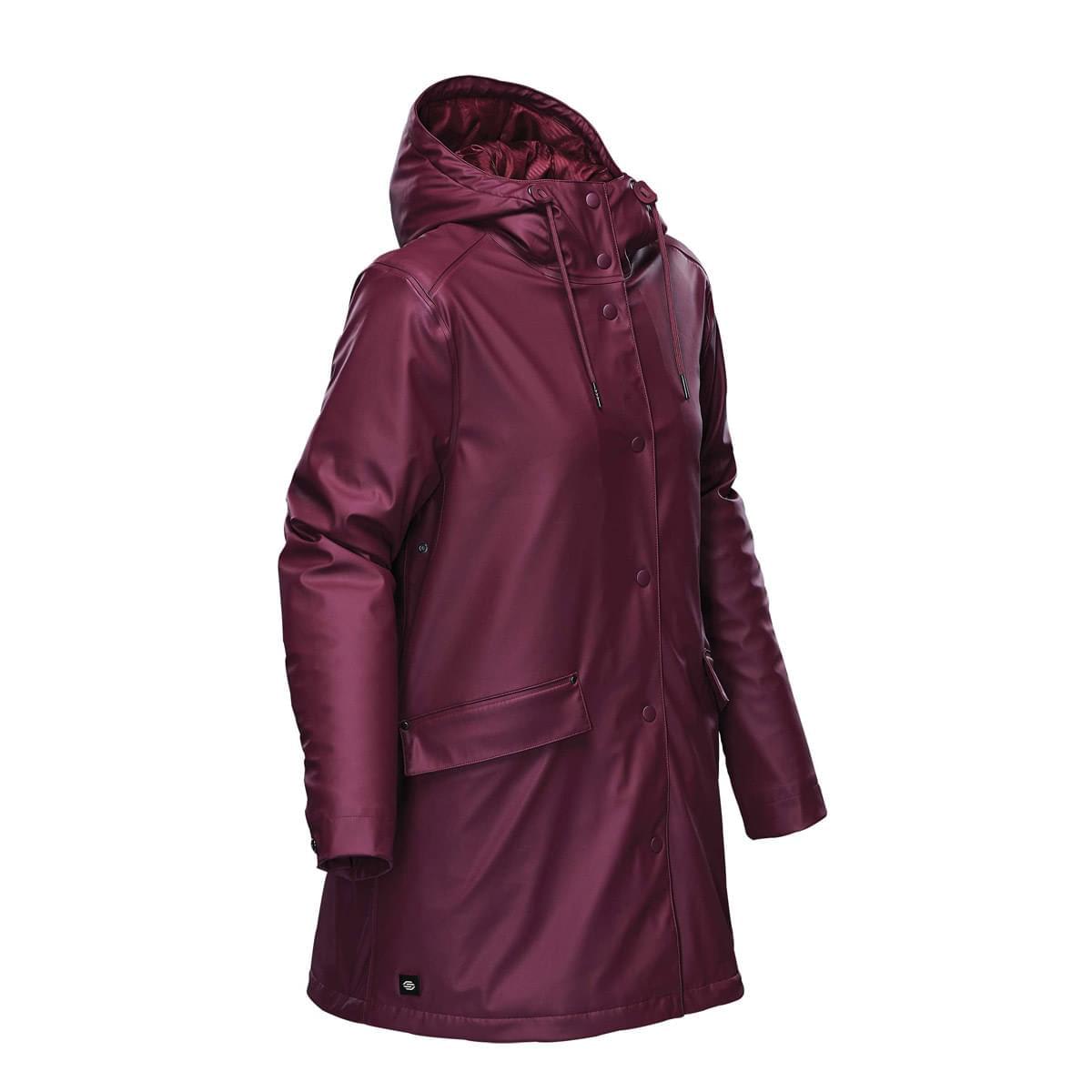 Stormtech Stormtech Women's Waterfall Insulated Rain Jacket - WRB-3W BURGUNDY