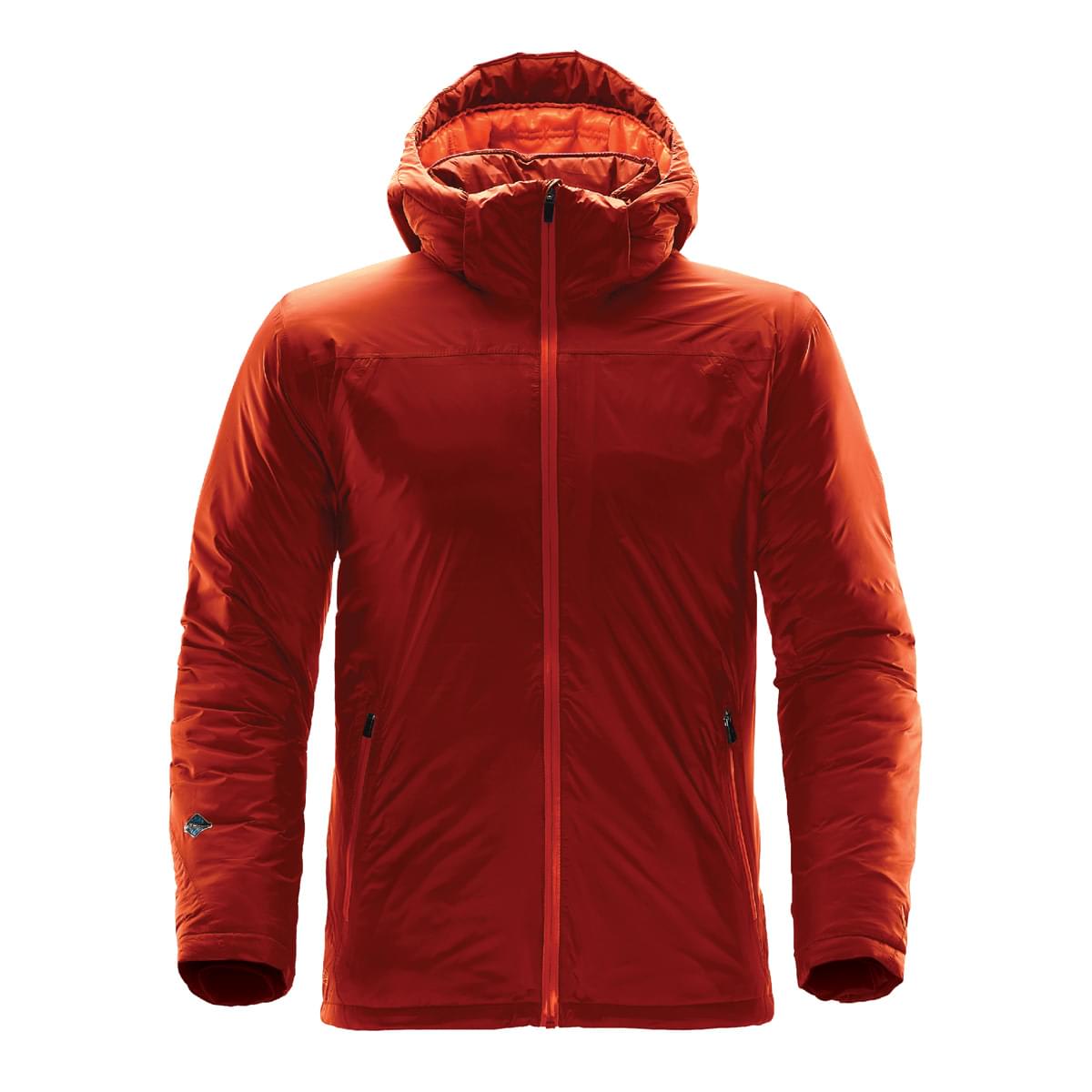 Stormtech Stormtech Men's Black Ice Thermal Jacket - X-1 FIRE ORANGE