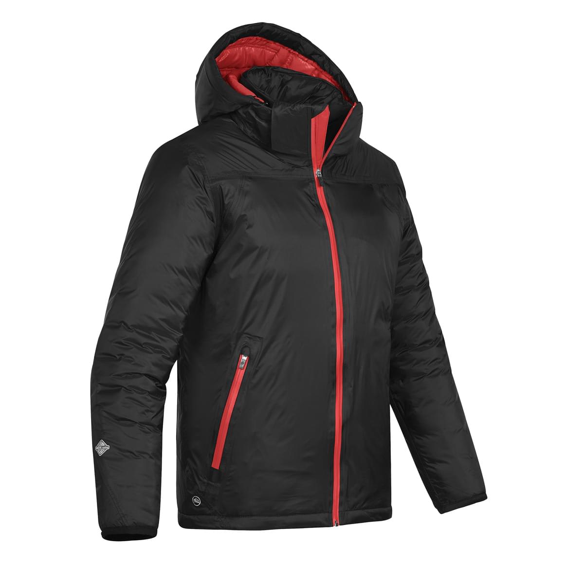 Stormtech Stormtech Men's Black Ice Thermal Jacket - X-1 BLACK- BRIGHT RED