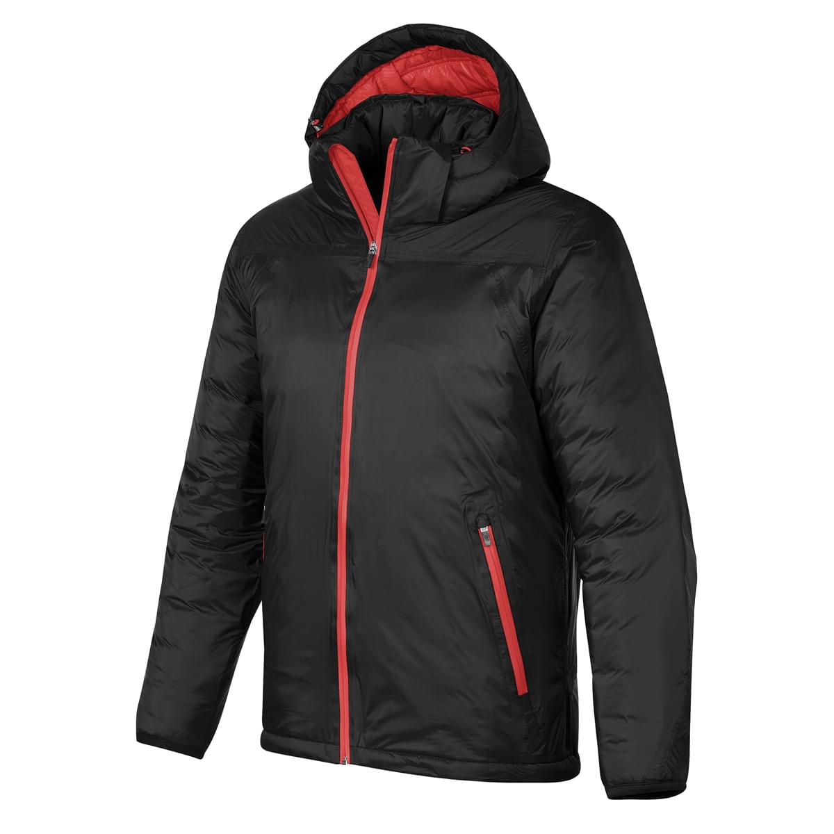 Stormtech Stormtech Men's Black Ice Thermal Jacket - X-1 BLACK- BRIGHT RED