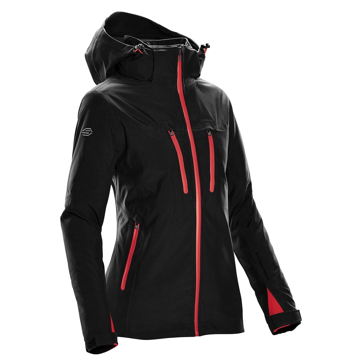 Stormtech Stormtech Women's Matrix System Jacket - XB-4W BLACK- BRIGHT RED