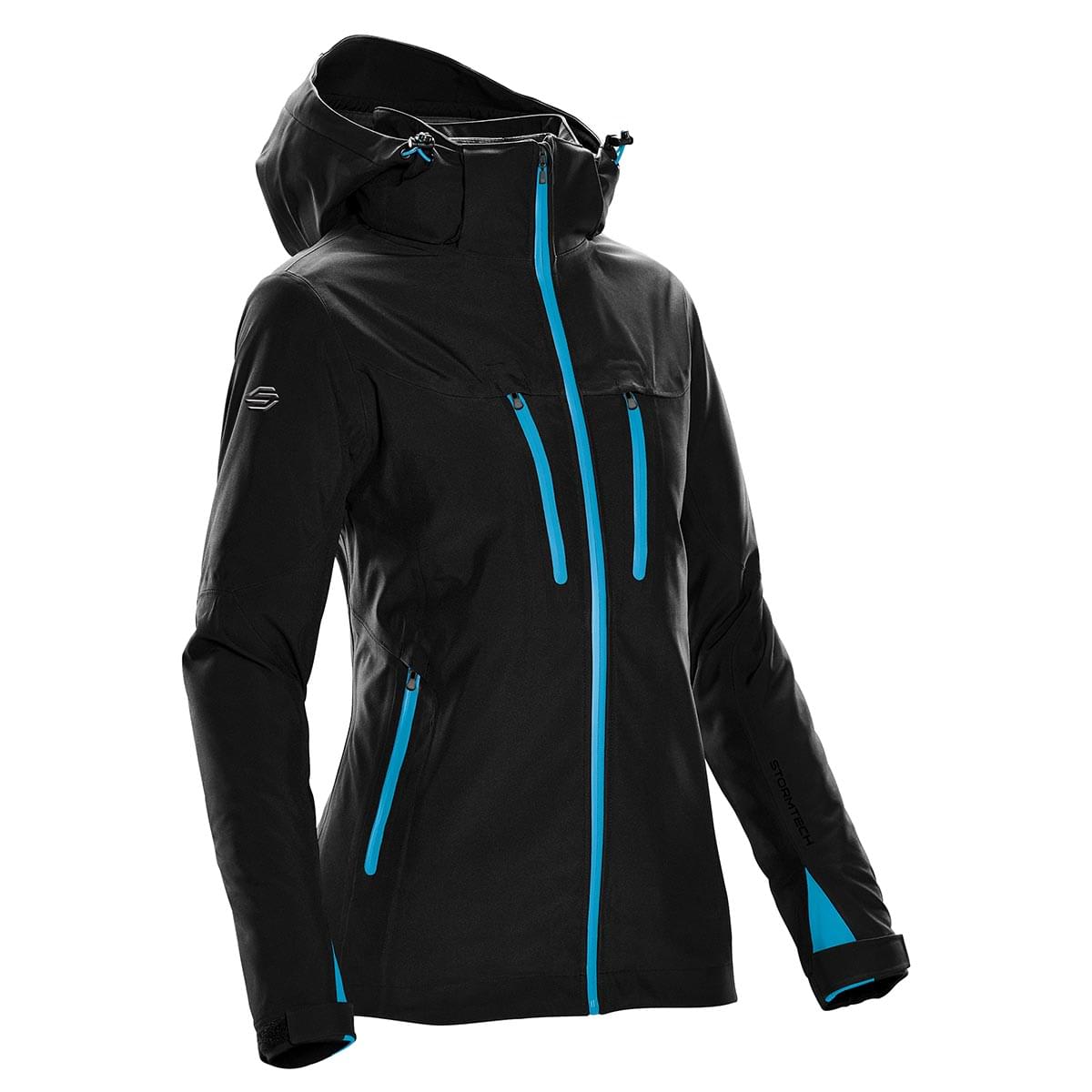 Stormtech Stormtech Women's Matrix System Jacket - XB-4W BLACK- ELECTRIC BLUE