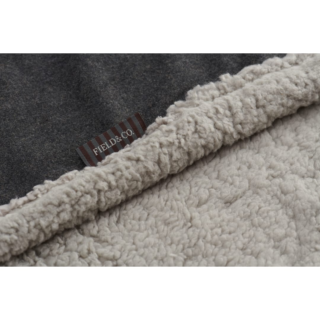 Field & Co. Field &amp; Co.&#174; Oversized Wool Sherpa Blanket - 1080-67 Gray