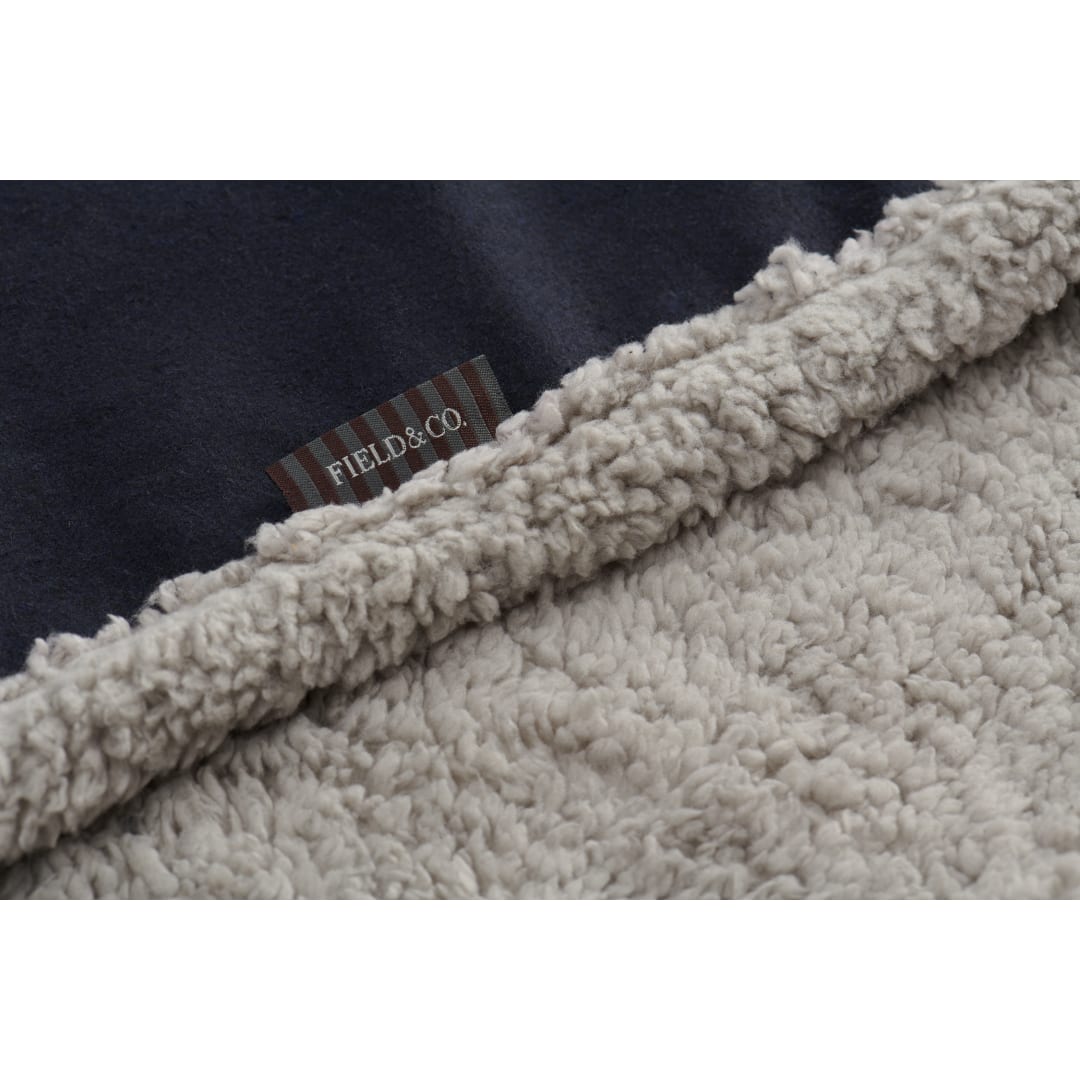 Field & Co. Field &amp; Co.&#174; Oversized Wool Sherpa Blanket - 1080-67 Blue