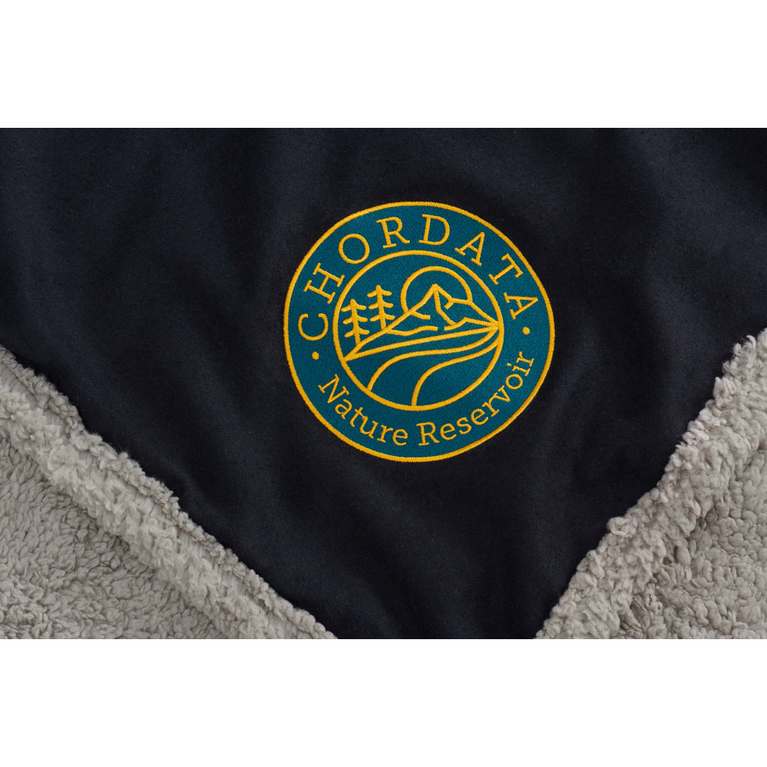 Field & Co. Field &amp; Co.&#174; Oversized Wool Sherpa Blanket - 1080-67 Blue