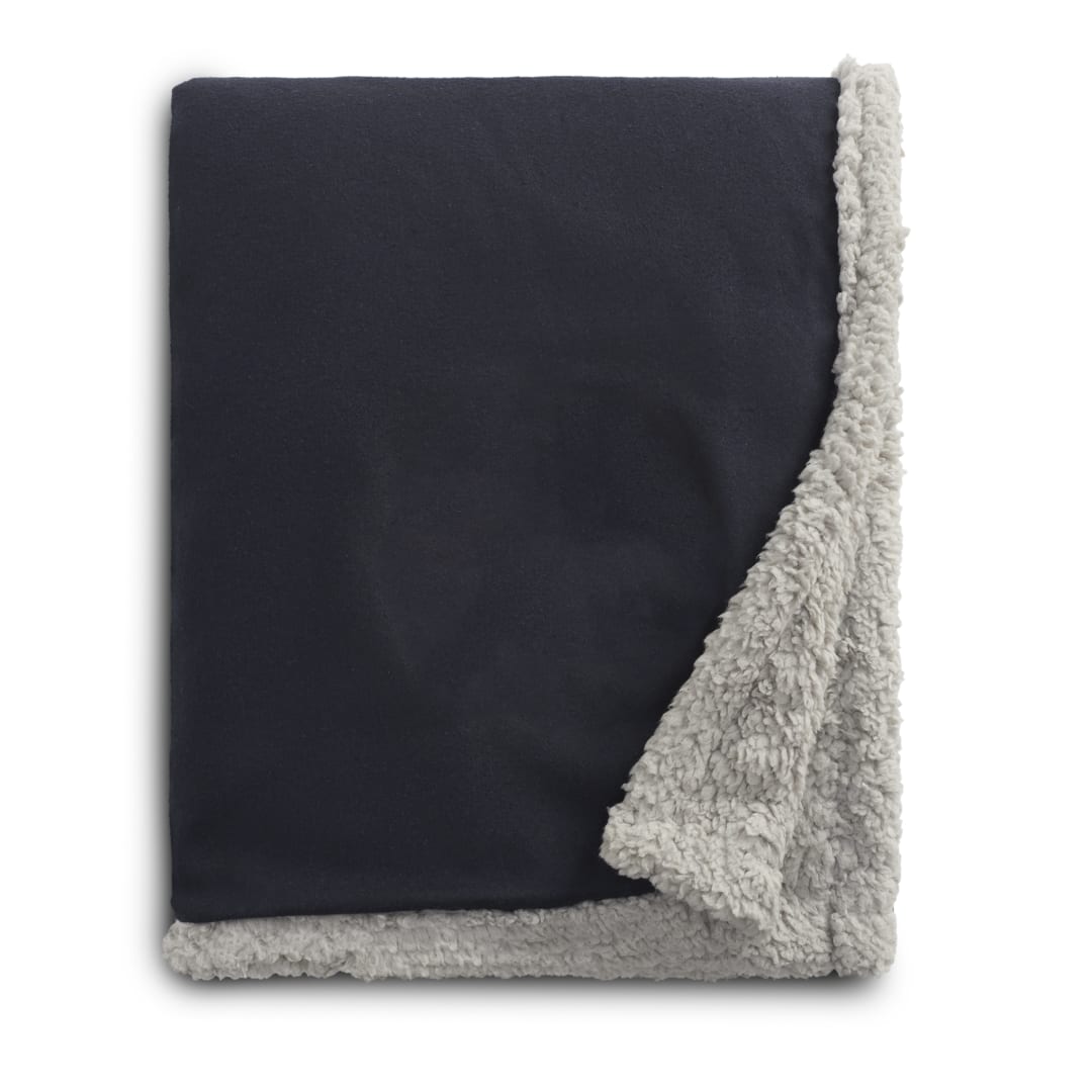 Field & Co. Field &amp; Co.&#174; Oversized Wool Sherpa Blanket - 1080-67 Blue