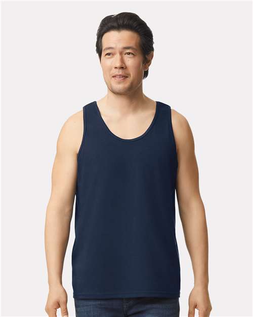Gildan Unisex Ultra Cotton® Tank Top - 2200 Navy