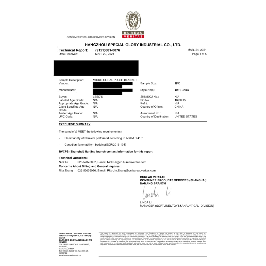 Buffalo Plaid Fleece Picnic Blanket - 1081-02 Red