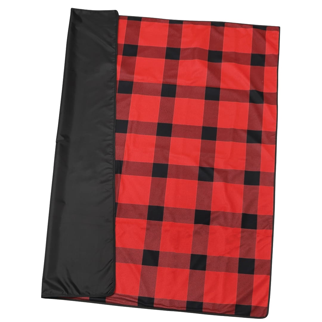  Buffalo Plaid Fleece Picnic Blanket - 1081-02