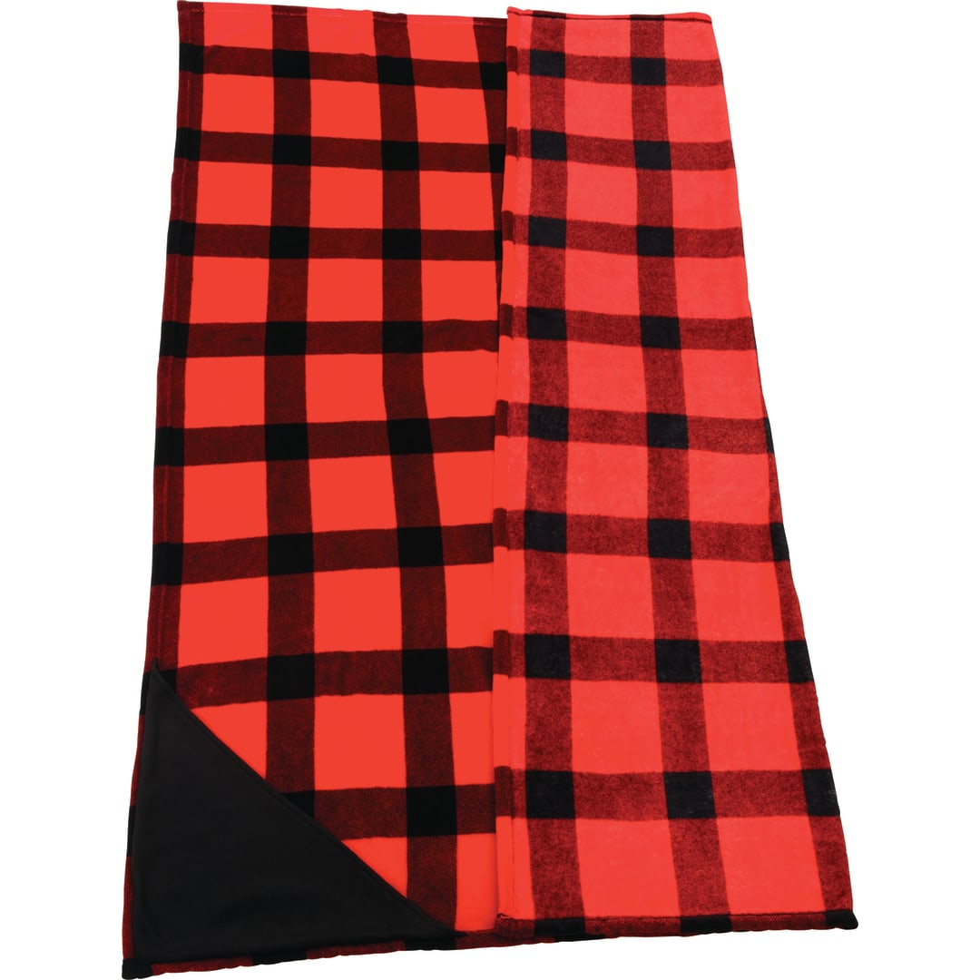 Buffalo Plaid Ultra Plush Throw Blanket - 1081-06 Red