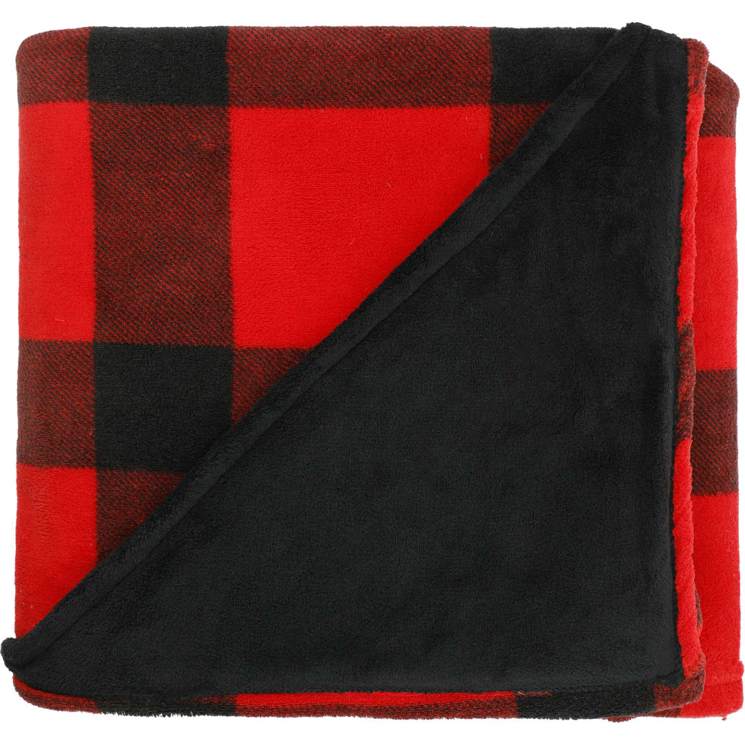 Buffalo Plaid Ultra Plush Throw Blanket - 1081-06 Red