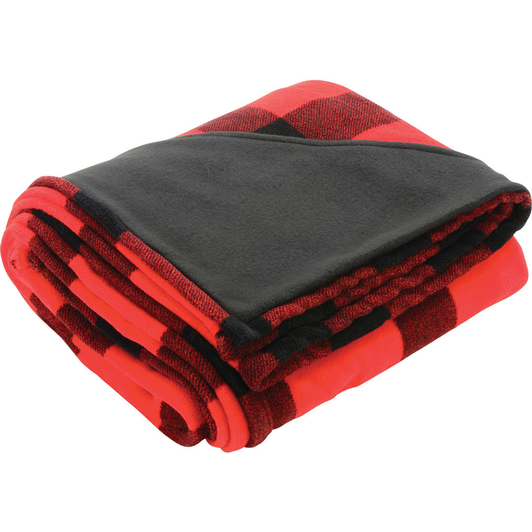 Buffalo Plaid Ultra Plush Throw Blanket - 1081-06 Red