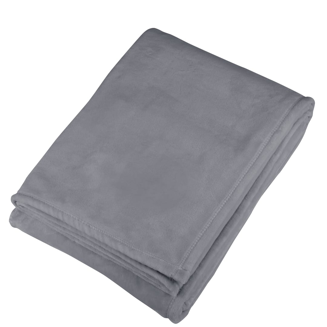 Oversized Ultra Plush Throw Blanket - 1081-08 Gray