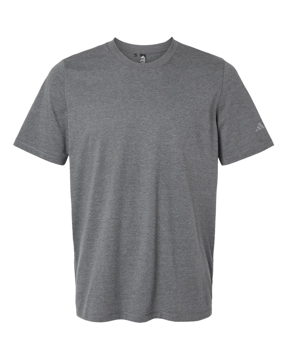 Adidas Men's Blended T-Shirt - A556 Dark Grey Heather
